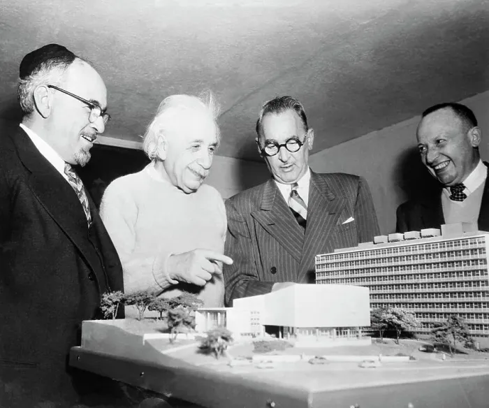 Framed Print : Albert Einstein Receiving Model for Medicine School Framed Print : Albert Einstein Receiving Model for Medicine School