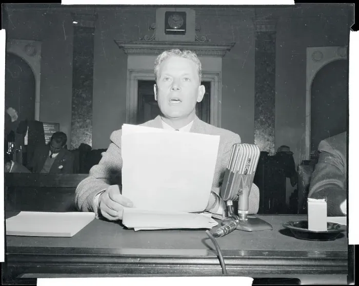 Framed Print : Albert Gore Sitting at a Table Framed Print : Albert Gore Sitting at a Table