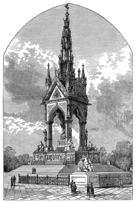 Framed Print : Albert Memorial, Kensington Gardens, London Framed Print : Albert Memorial, Kensington Gardens, London