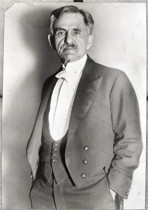 Framed Print : Albert Michelson in Tuxedo Framed Print : Albert Michelson in Tuxedo