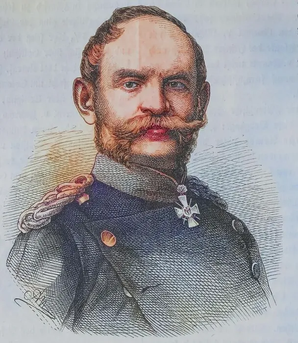 Framed Print : Albert von Rheinbaben, 1813-1880, Prussian general of the cavalry, illustrated war history, German, French war 1870-1871, Germany, France Framed Print : Albert von Rheinbaben, 1813-1880, Prussian general of the cavalry, illustrated war history, German, French war 1870-1871, Germany, France