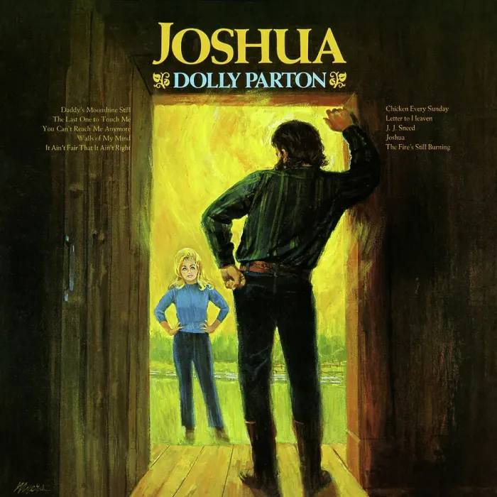Framed Print : Album Cover For Joshua Dolly Parton Framed Print : Album Cover For Joshua Dolly Parton