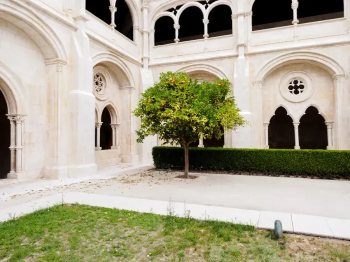Framed Print : Alcobaca Monaster Cloister Framed Print : Alcobaca Monaster Cloister