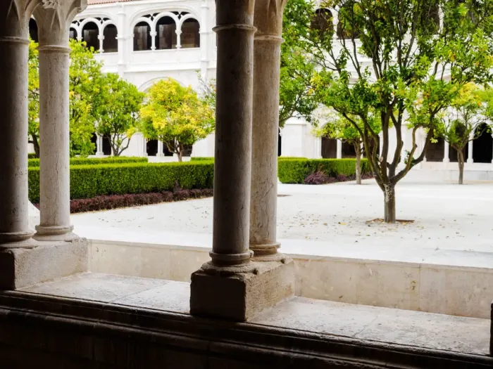 Framed Print : Alcobaca Monastery Cloister Framed Print : Alcobaca Monastery Cloister