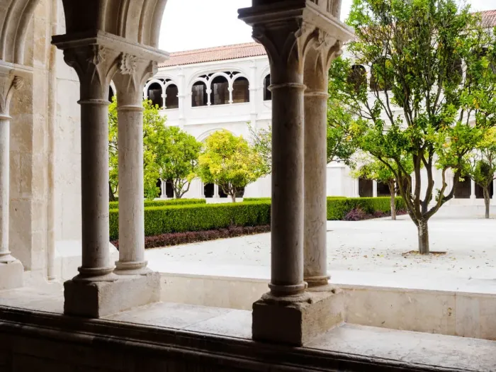Framed Print : Alcobaca Monastery Cloister Framed Print : Alcobaca Monastery Cloister