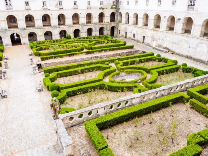 Framed Print : Alcobaca Monastery Cloister Framed Print : Alcobaca Monastery Cloister