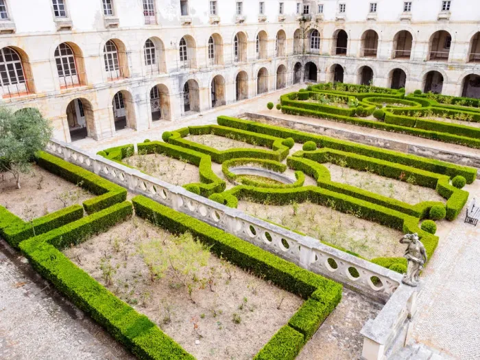 Framed Print : Alcobaca Monastery Cloister Framed Print : Alcobaca Monastery Cloister