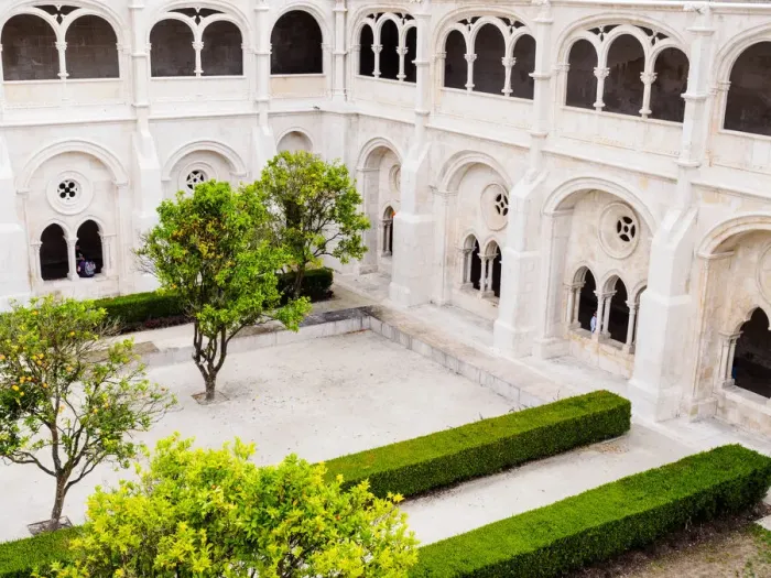 Framed Print : Alcobaca Monastery Cloister Framed Print : Alcobaca Monastery Cloister