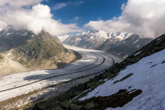 Framed Print : Aletsch Glacier Framed Print : Aletsch Glacier