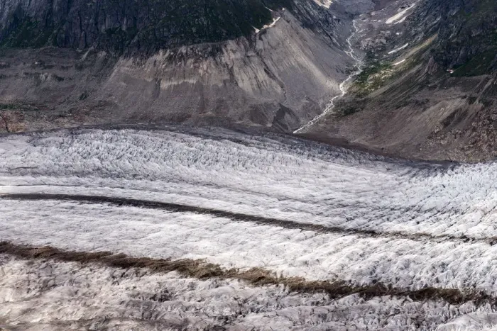 Framed Print : Aletsch Glacier, Switzerland