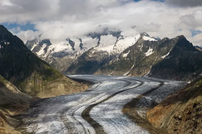 Framed Print : Aletsch Glacier, Switzerland Framed Print : Aletsch Glacier, Switzerland