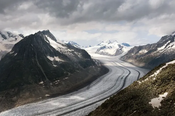 Framed Print : Aletsch Glacier, Switzerland Framed Print : Aletsch Glacier, Switzerland