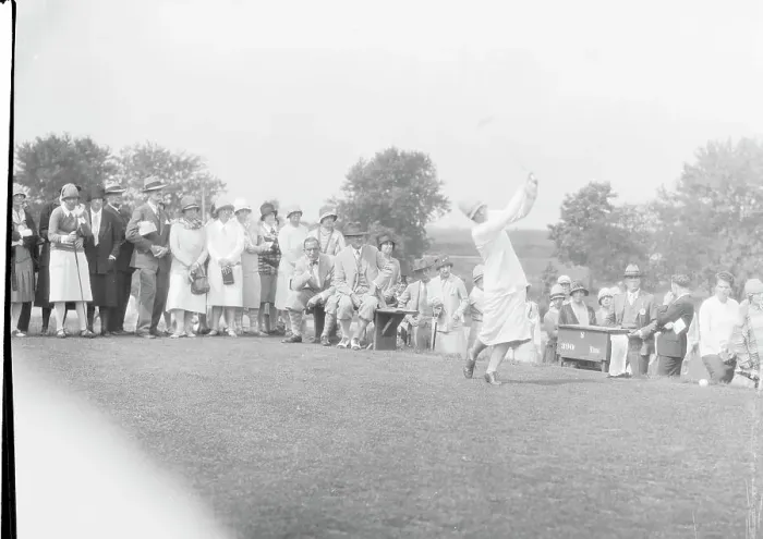 Framed Print : Alexa Fraser Teeing Off Framed Print : Alexa Fraser Teeing Off