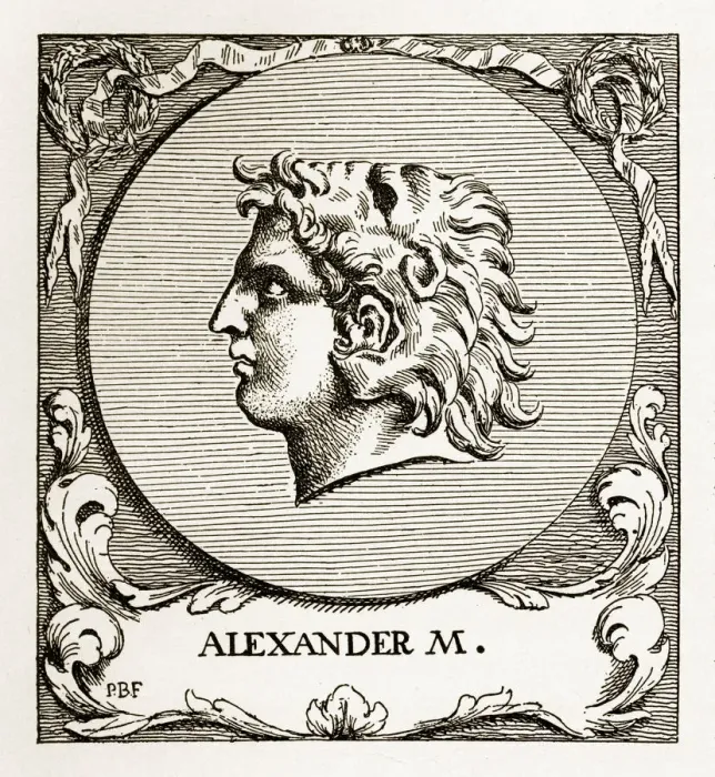Framed Print : Alexander The Great, 356-323 B. C. Engraving Framed Print : Alexander The Great, 356-323 B. C. Engraving