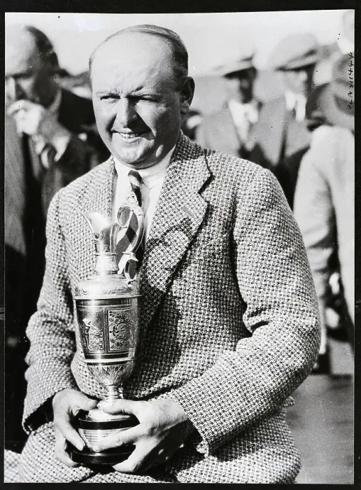 Framed Print : Alfred Perry Holding Trophy Framed Print : Alfred Perry Holding Trophy