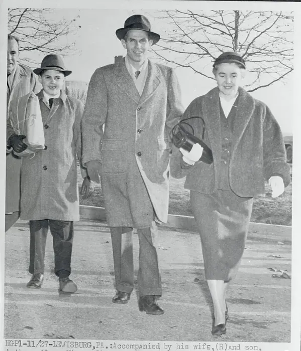 Framed Print : Alger Hiss, Priscilla and Anthony Framed Print : Alger Hiss, Priscilla and Anthony