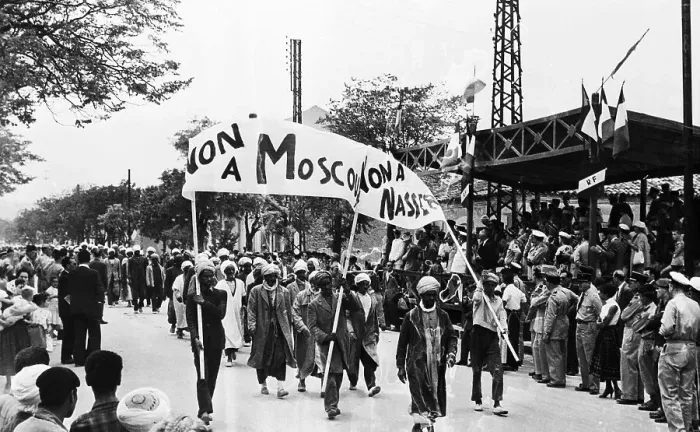 Framed Print : Algerians Marching In Demonstration Framed Print : Algerians Marching In Demonstration