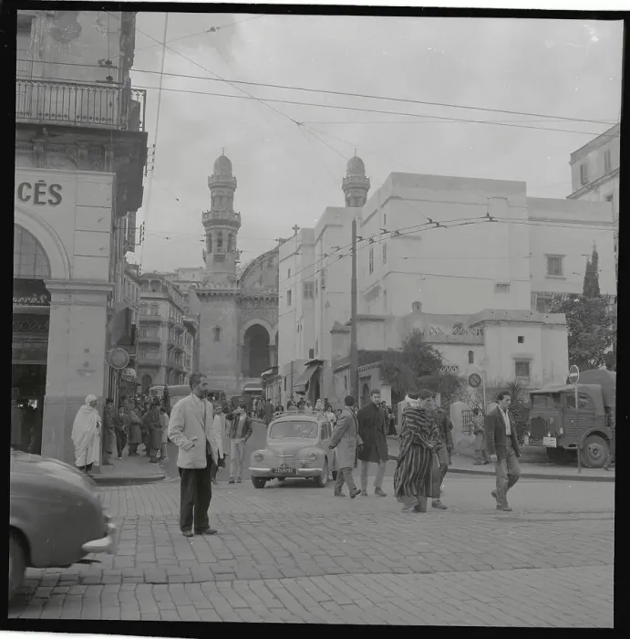 Framed Print : Algiers Calming Down After Protests