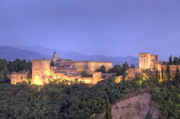 Framed Print : Alhambra Palace complex, Granada, Spain Framed Print : Alhambra Palace complex, Granada, Spain