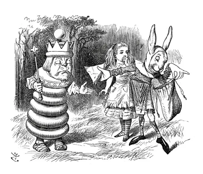 Framed Print : Alice through the looking glass Framed Print : Alice through the looking glass