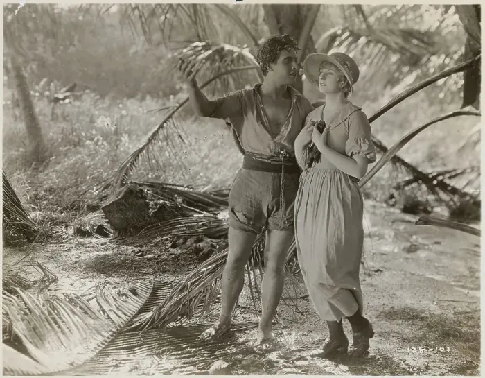 Framed Print : Alice Terry and Ramon Navarro Filming Silent Movie Framed Print : Alice Terry and Ramon Navarro Filming Silent Movie
