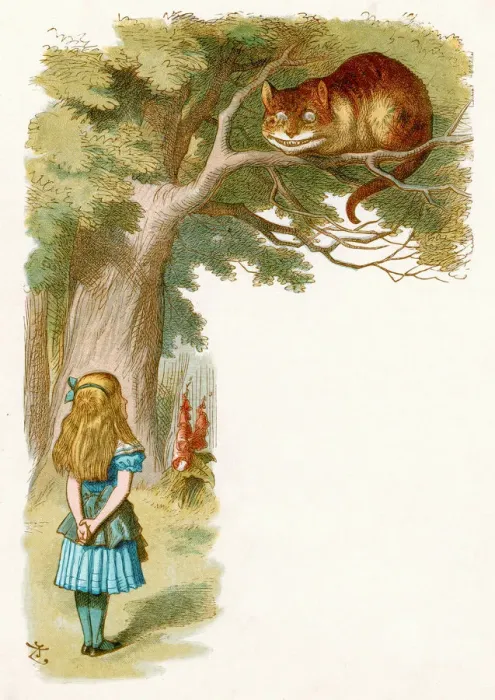 Framed Print : Alice in Wonderland Framed Print : Alice in Wonderland