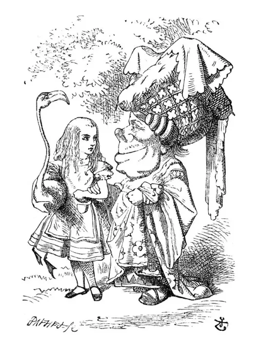 Framed Print : Alice in Wonderland Framed Print : Alice in Wonderland
