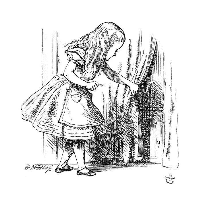 Framed Print : Alice in Wonderland Framed Print : Alice in Wonderland