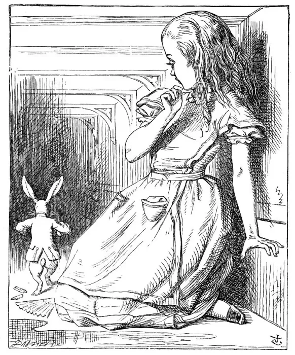 Framed Print : Alice in Wonderland Framed Print : Alice in Wonderland