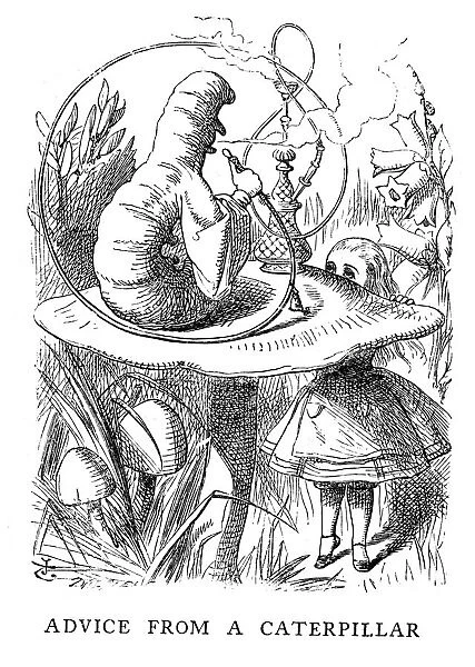Alice in Wonderland - Advice from a Caterpillar