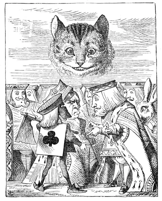 Framed Print : Alice in Wonderland - The Queens Croquet Ground Framed Print : Alice in Wonderland - The Queens Croquet Ground