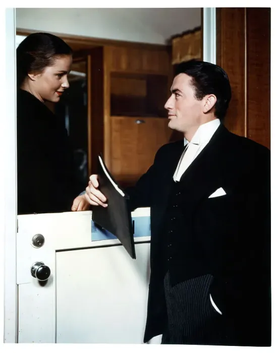 Framed Print : Alida Valli And Gregory Peck In The Paradine Case Framed Print : Alida Valli And Gregory Peck In The Paradine Case