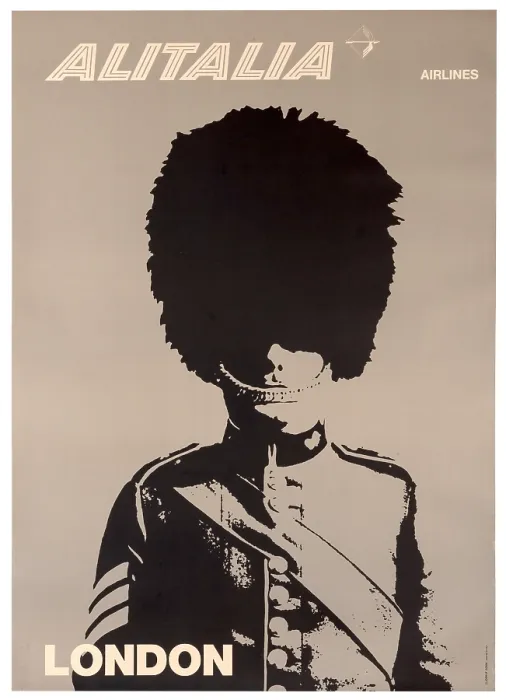 Framed Print : Alitalia London Queen'S Guard Framed Print : Alitalia London Queen'S Guard