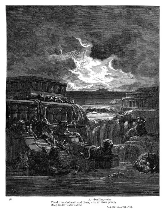 Framed Print : All dwelling flood overwhelmed 1885 Framed Print : All dwelling flood overwhelmed 1885
