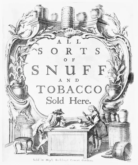Framed Print : All Sorts of Snuff and Tobacco Sold Here Copper Engraving Framed Print : All Sorts of Snuff and Tobacco Sold Here Copper Engraving
