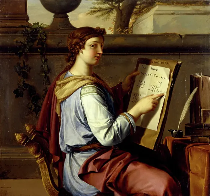 Framed Print : Allegory Of Arithmetic Framed Print : Allegory Of Arithmetic