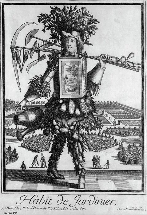Framed Print : Allegory Of Gardening Framed Print : Allegory Of Gardening