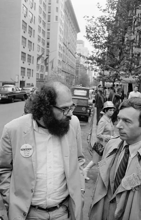 Framed Print : Allen Ginsberg Failing to Obtain Visa Framed Print : Allen Ginsberg Failing to Obtain Visa