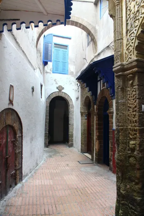 Framed Print : An alley in the medina of Essaouira Framed Print : An alley in the medina of Essaouira