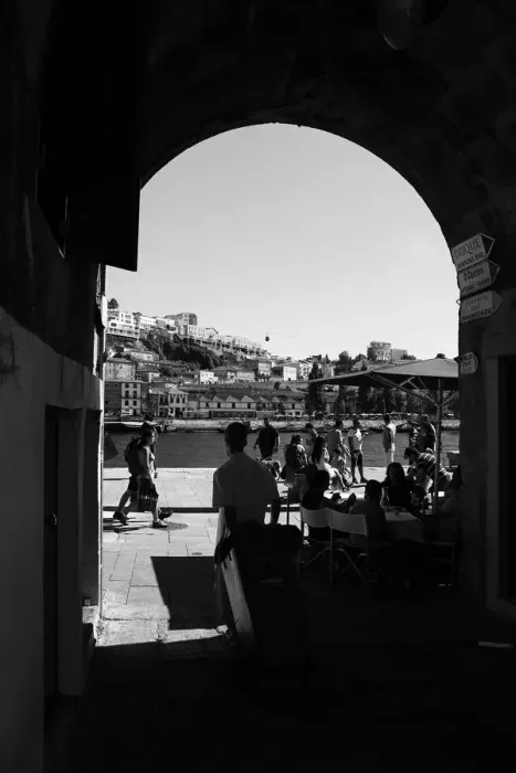 Framed Print : Alley in the Ribeira district of Porto Framed Print : Alley in the Ribeira district of Porto