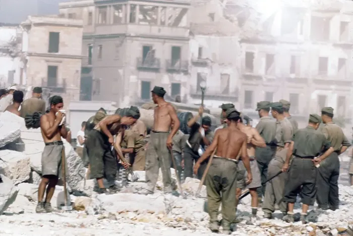 Framed Print : Allied Invasion of Sicily Framed Print : Allied Invasion of Sicily