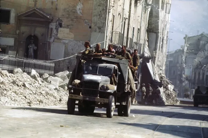 Framed Print : Allied Invasion of Sicily