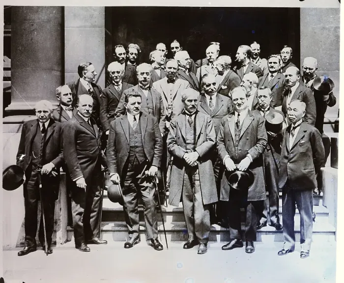 Framed Print : Allied Reeparations Conference Framed Print : Allied Reeparations Conference