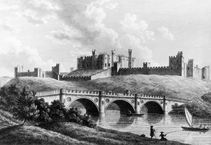Framed Print : Alnwick Castle Framed Print : Alnwick Castle