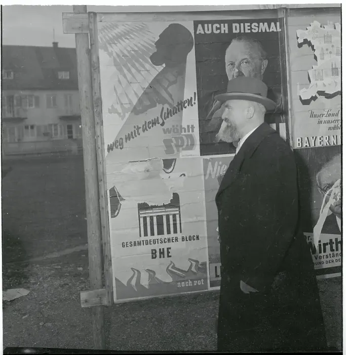 Framed Print : Alois Hundhammer Walking Past Posters Framed Print : Alois Hundhammer Walking Past Posters