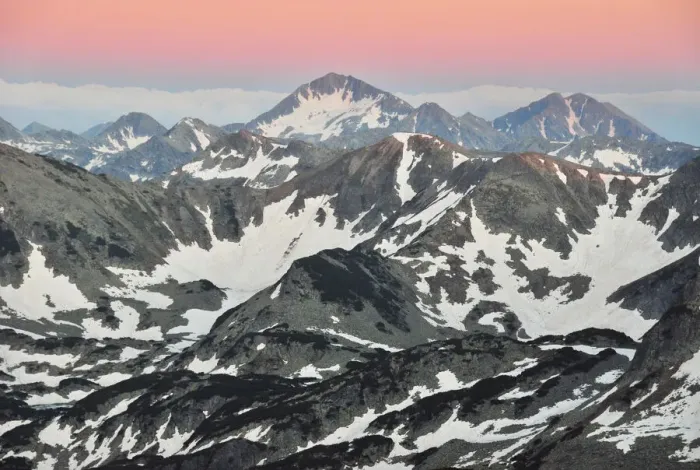 Framed Print : Alpenglow in Pirin mountain Framed Print : Alpenglow in Pirin mountain