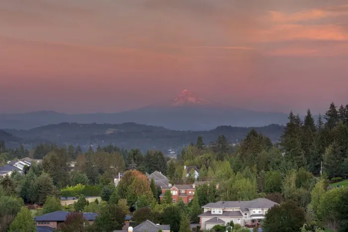 Framed Print : Alpenglow Sunset over Mount Hood Oregon Framed Print : Alpenglow Sunset over Mount Hood Oregon
