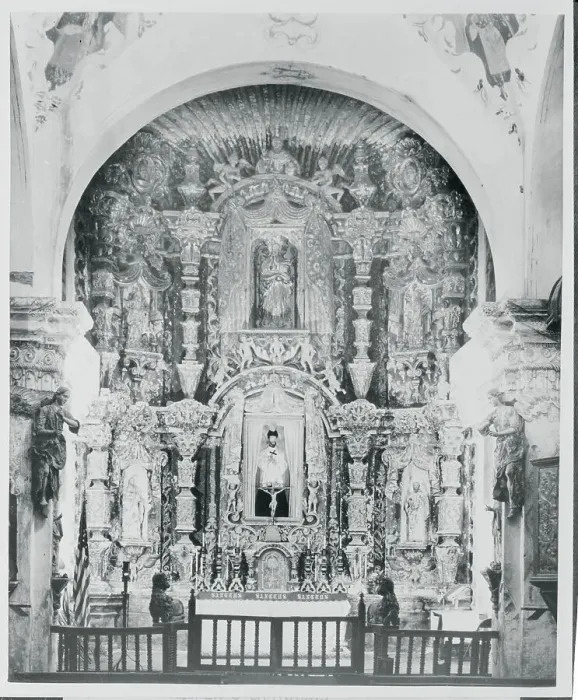Framed Print : Altar of the San Xavier Del Bac Mission Framed Print : Altar of the San Xavier Del Bac Mission