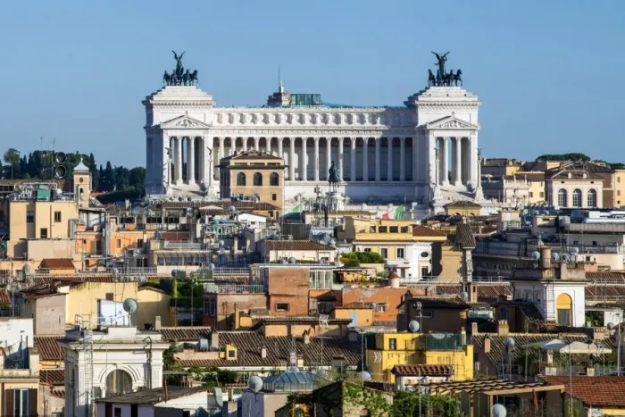 Framed Print : Altare della Patria in Rome