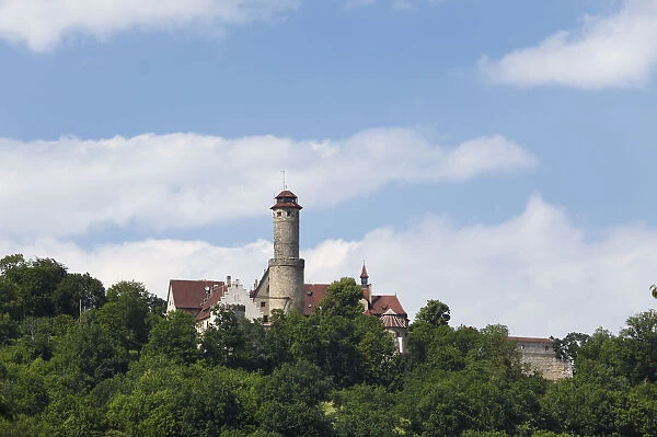 Altenburg Castle, Bamberg, Upper Franconia, Franconia, Bavaria, Germany, Europe, PublicGround